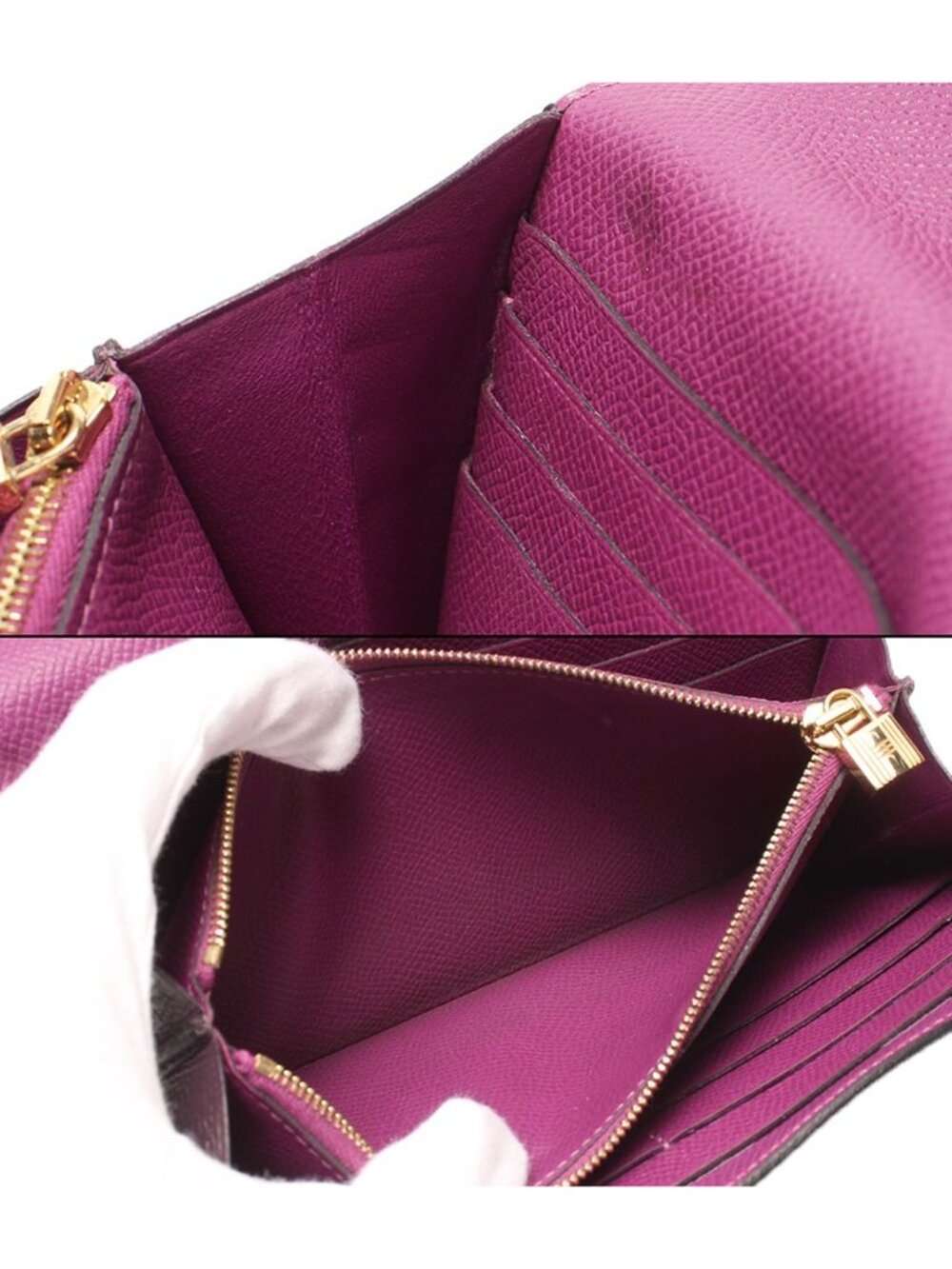 Hermes Wallet Gold Kelly - Picture 7 of 10